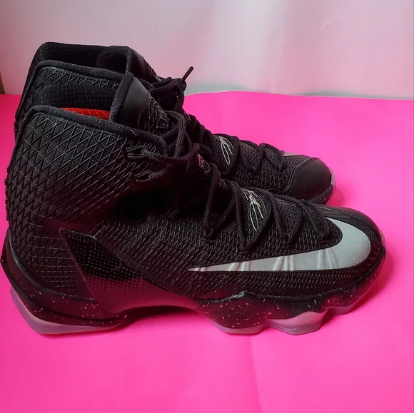 ‼️Nike Lebron 13 XIII ‼️?Elite Ready to battle? NIKE LEBRON XIII 13 ELITE Youth Blue Basketball Shoes 808709  main image 4